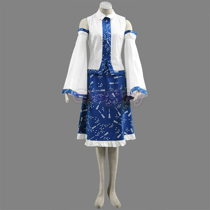 Touhou Project Kochiya Sanae Cosplay Kostymer Online Butikken