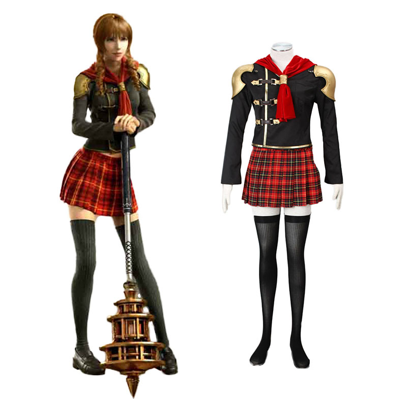 Final Fantasy Type-0 Cinque 1 Cosplay Kostymer Online Butikken
