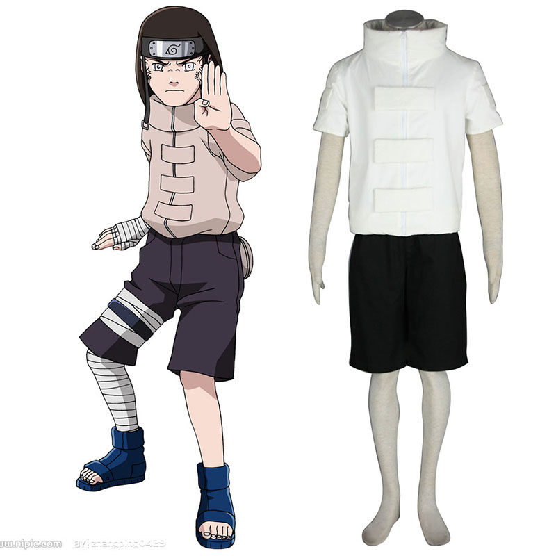 Naruto Hyūga Neji 1 Cosplay Kostymer Online Butikken