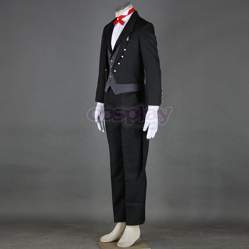 Black Butler Sebastian Michaelis 2 Cosplay Kostymer Online Butikken