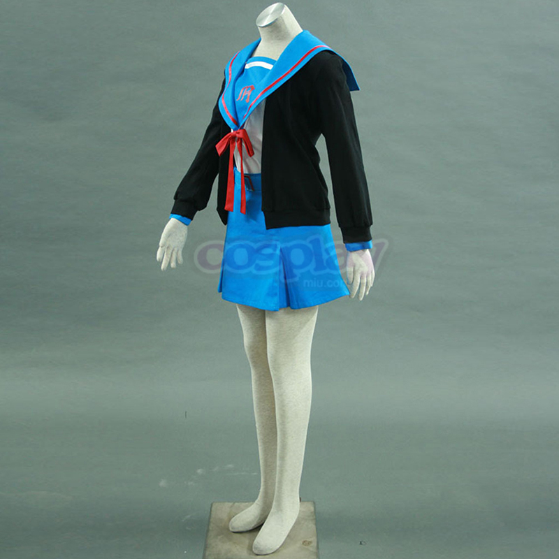 Haruhi Suzumiya Nagato Yuki 1 Cosplay Kostymer Online Butikken