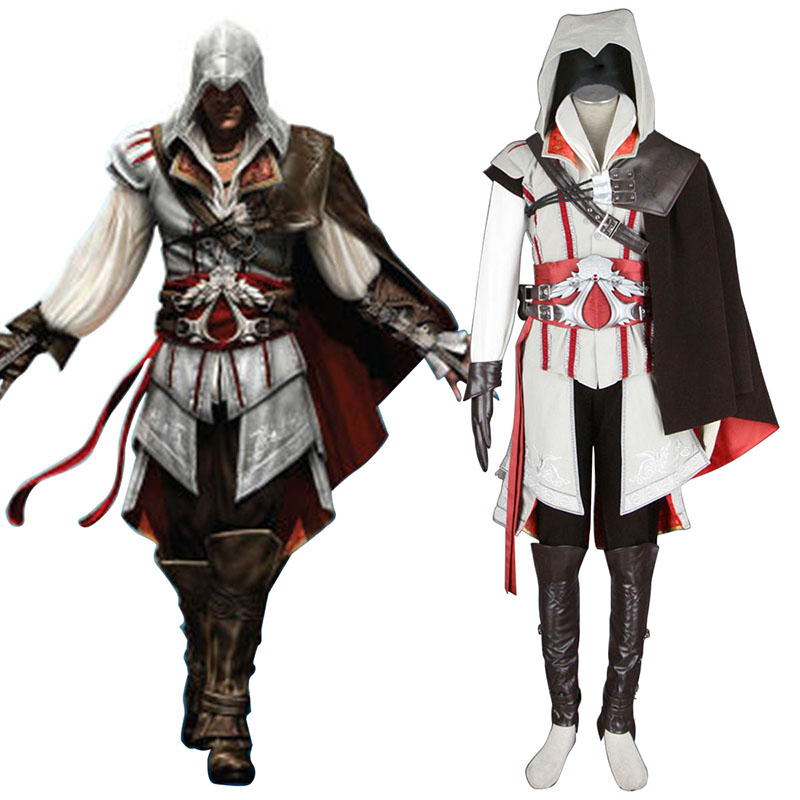 Assassins Creed II Assassin 2 Cosplay Kostymer Online Butikken