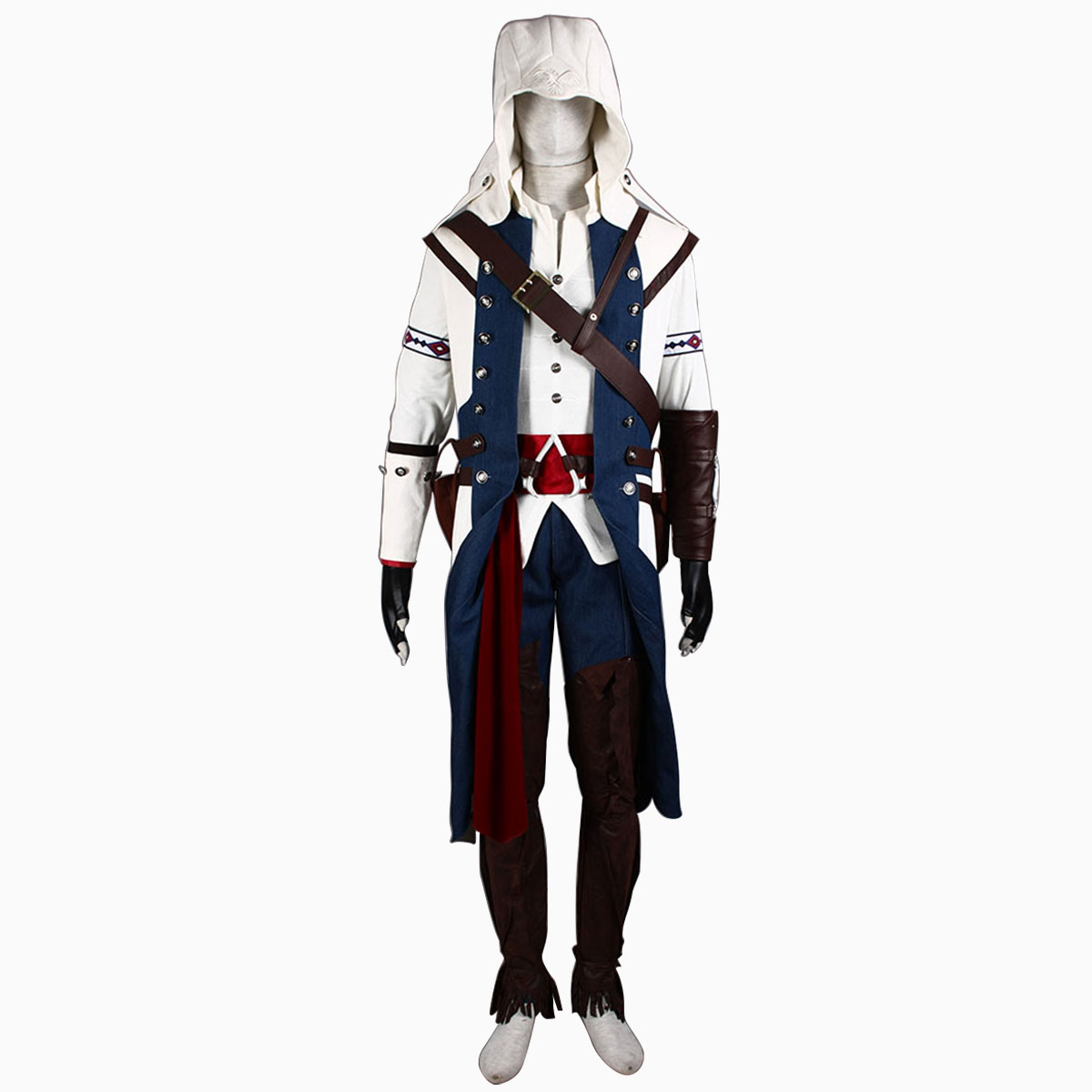 Assassin's Creed III Assassin 8 Cosplay Kostymer Online Butikken