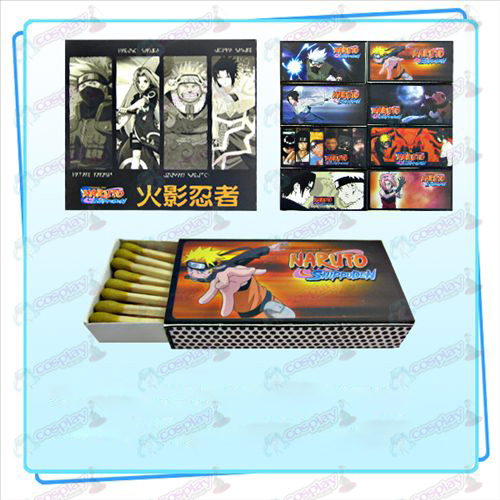Pakket Naruto kamper (liten boks som inneholder 8)