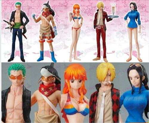 82 Generation fem modeller One Piece Tilbehør Still Doll