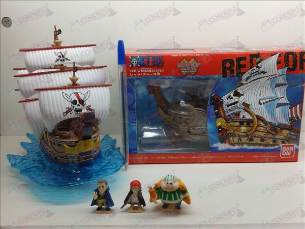 One Piece Tilbehør rødhårete båt