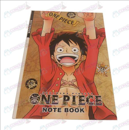 Ruffy One Piece Tilbehør Notebook
