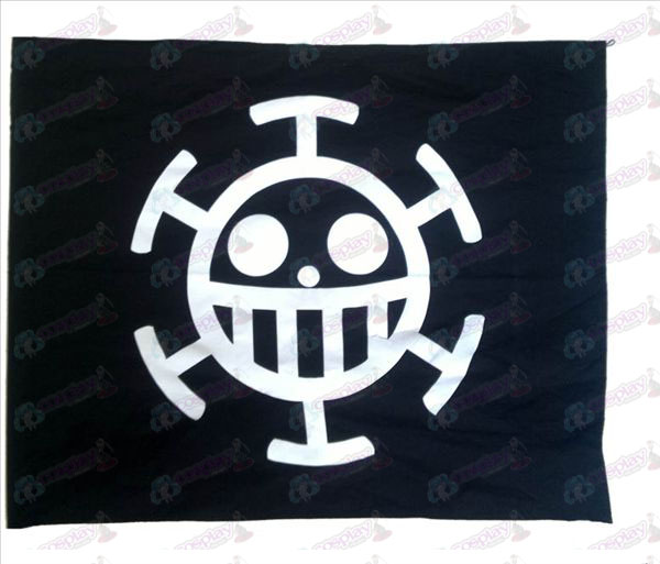 One Piece Tilbehør - pirat flagg