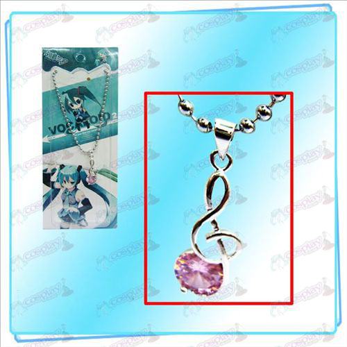 Hatsune notater med Red Diamond Necklace