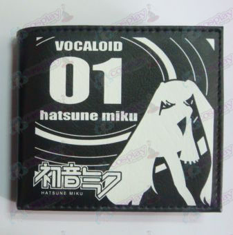 Hatsune lommebok (svart)