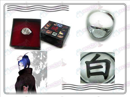 Naruto Xiao Organization Ring Collector s Edition (hvit)