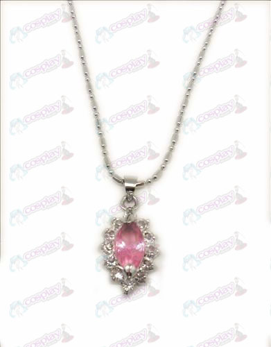 D Blister Svart Butler Tilbehør Diamond Necklace (Rosa)