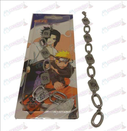 D Naruto Konoha armbånd (stor type O)