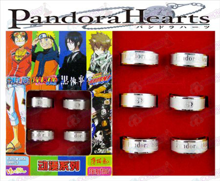 Pandora Frosted Ring (6 / sett)