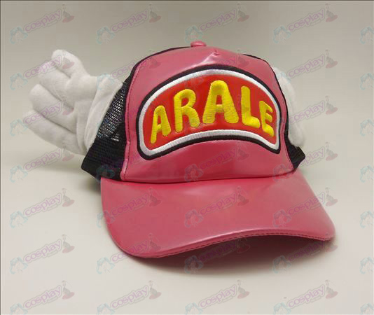 D Ala Lei hat (Rose - rød)