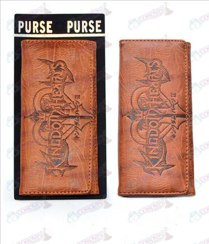 Long fold lommebok preget skinn (K チ 6 ㄴ 7 チ 6 ㄴ 7Tilbehøringdom Hearts Tilbehør)