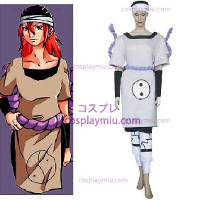Naruto Sound Fire lag Tayuya Cosplay Kostymer