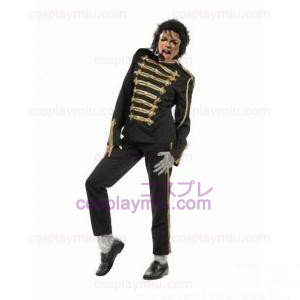Michael Jackson Military Prince Svart Cosplay Kostymer