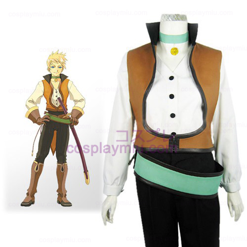 Tales of the Abyss Guy Cecil Halloween Cosplay Kostymer