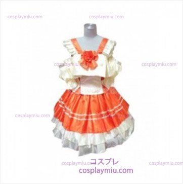 Frontier Ranka Lee Lolita Dress Cosplay Kostymer