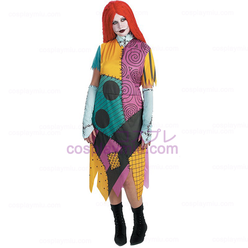 The Nightmare Before Christmas Sally Adult Plus Kostymer