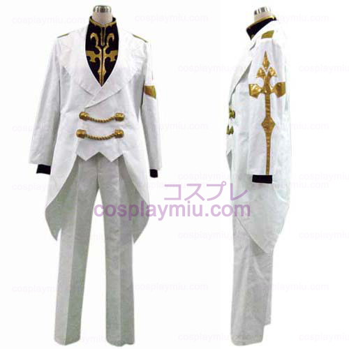 Code Geass Suzaku Kururugi Cosplay Kostymer