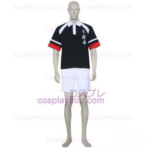 The Prince Of Tennis Fudomine Black and White Cosplay Kostymer