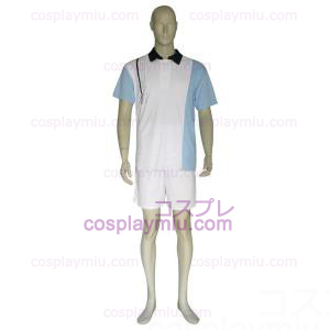 The Prince Of Tennis Hyotei Gakuen Light Blue and White Cosplay Kostymer