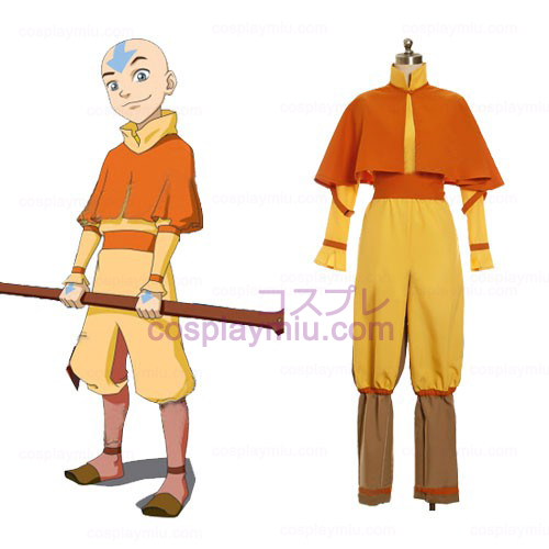 Avatar The Last Airbender Cosplay Aang Kostymer