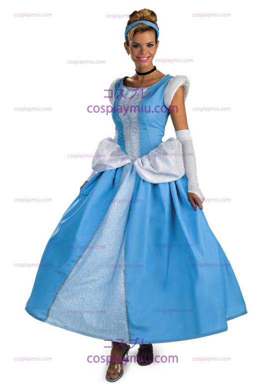 Prestige Adult Cinderella Dress Kostymer