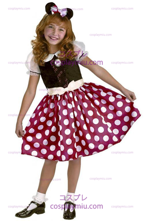Minnie Mus Child Kostymer