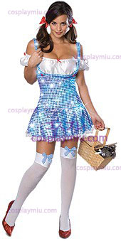 Secret Wishes Wizard Of Oz Sparkle Dorothy Adult Kostymer