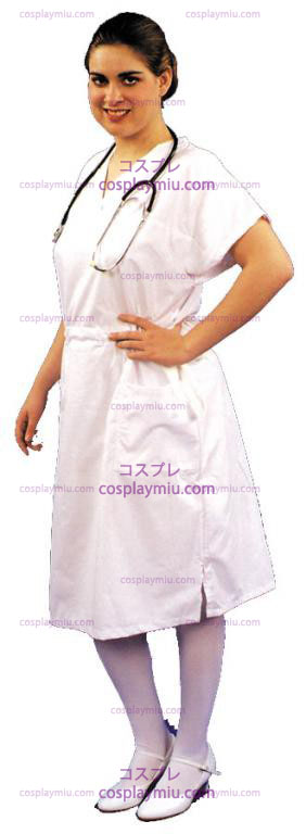 Sykepleier Scrub Dress Adult Kostymer