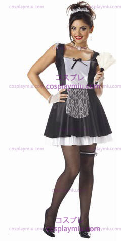 French Maid Adult Kostymer
