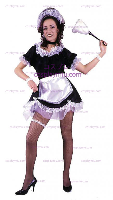 French Maid Adult Cosplay Kostymer