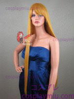 36 "Straight Autumn Gold Blond Cosplay Wig