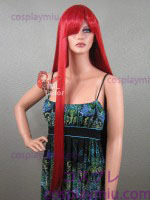 36 "Straight Apple Red Cosplay Wig