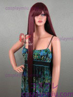 36 "Straight Burgandy Red Cosplay Wig