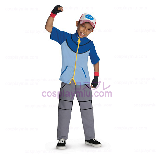 Pokemon - Ash Ketchum Child Kostymer