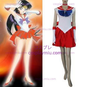 Sailor Moon Raye Hino Kvinner Cosplay Kostymer