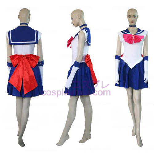 Sailor Moon Sailor Saturn Hotaru Tomoe Halloween Cosplay Kostymer