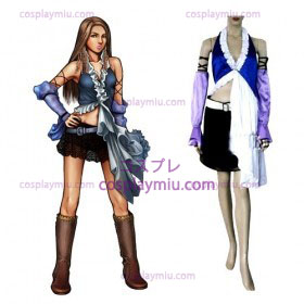 Final fantasy Xii Yuna Lenne Song Women Cosplay Kostymer