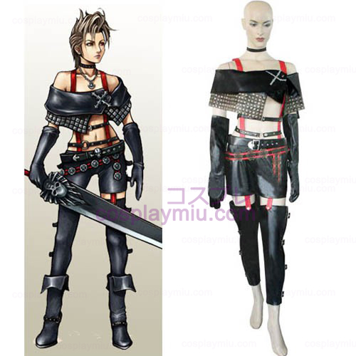 Final Fantasy X-2 Paine Halloween Cosplay Kostymer
