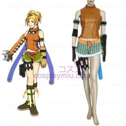 Final Fantasy X Rikku Cosplay Kostymer