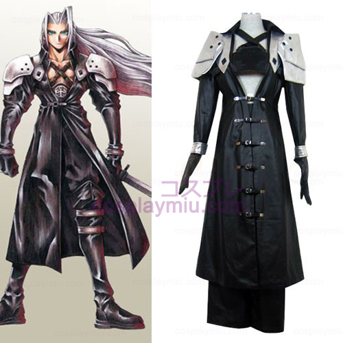 Final Fantasy VII Sephiroth Deluxe Halloween Cosplay Kostymer