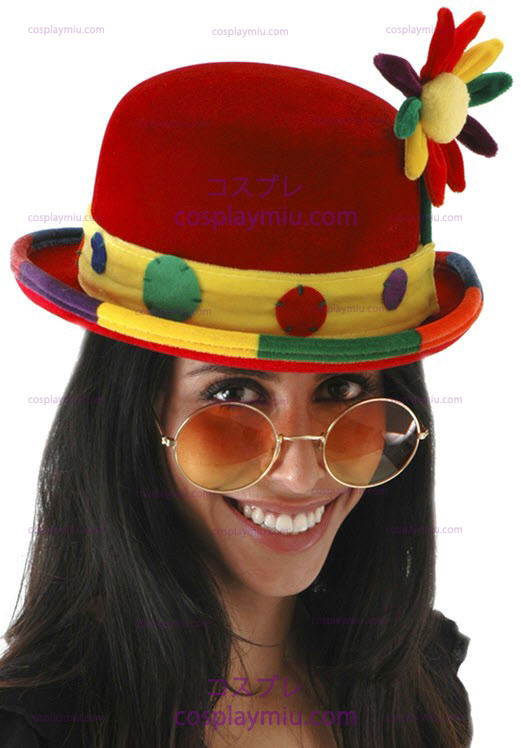 Clown Bowler hatter