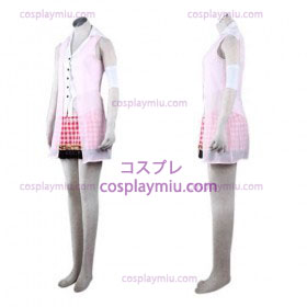 Final Fantasy XIII Serah Kvinner Cosplay Kostymer