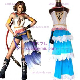 Final Fantasy XII Yuna Cosplay Kostymer billig salg