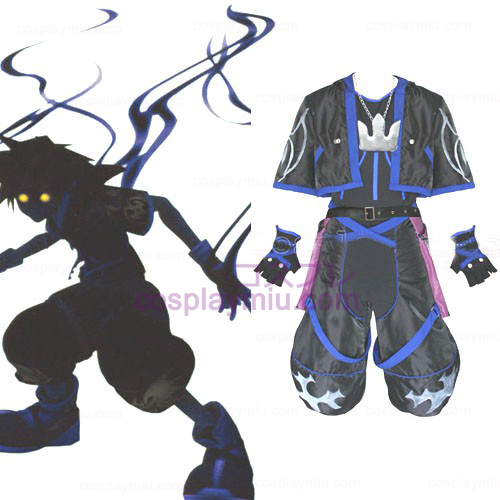 Kingdom Hearts 2 Anti Sora Menn Cosplay Kostymer