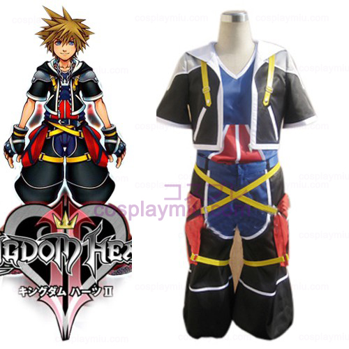 Kingdom Hearts 2 Sora menn Cosplay Kostymer